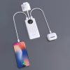 Powerbank K12 10000mAh USB-A USB-C PD22.5W - melns