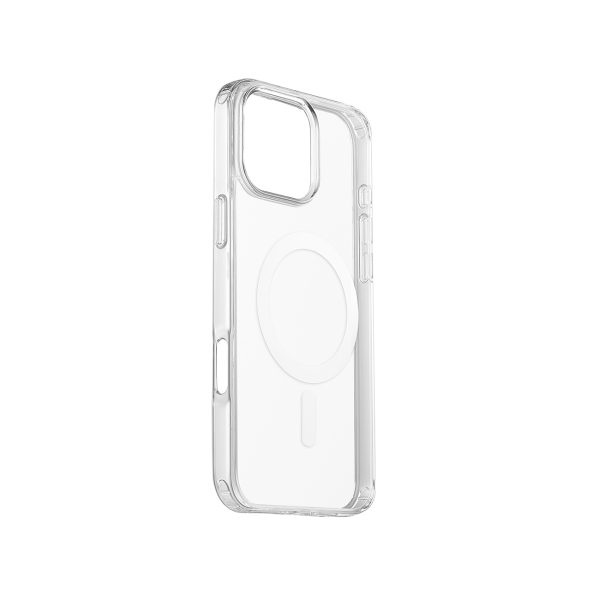 iPhone 16 Pro MagSafe aizsargvāciņš — caurspīdīgs