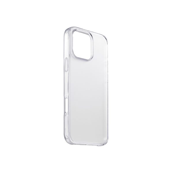 Aizsargvāciņš iPhone 16 Pro tālrunim - daļēji caurspīdīgs