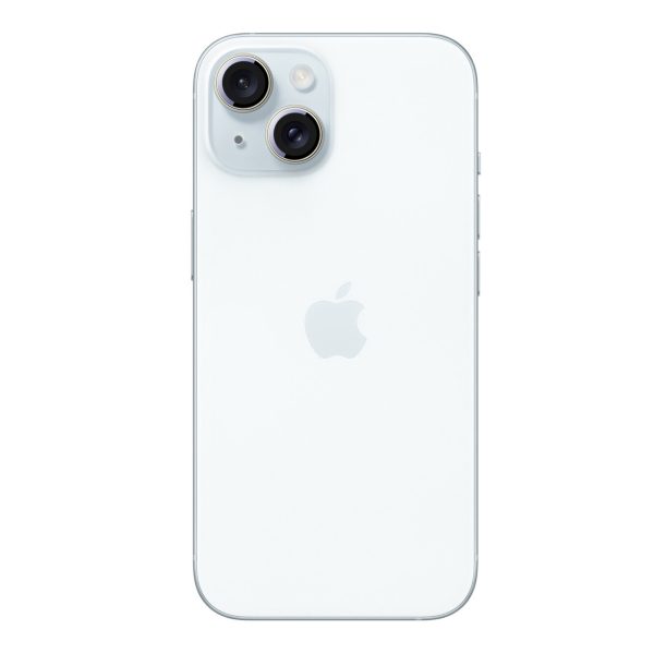 iPhone 15/15 Plus objektīva aizsargstikls - dzeltens