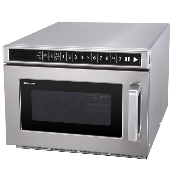 Profesionāla mikroviļņu krāsns, 100 programmas, USB, 3000 W, ietilpība 18 l