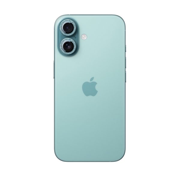iPhone 16/16 Plus objektīva aizsargstikls - zaļš