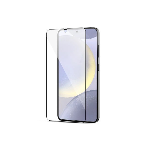 2.5D rūdīts stikls ar pastiprinātām malām, kas aizsargā Samsung Galaxy S24+ no privātuma