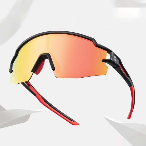 Polarizētas bērnu riteņbraukšanas brilles ar UV filtru - baltas