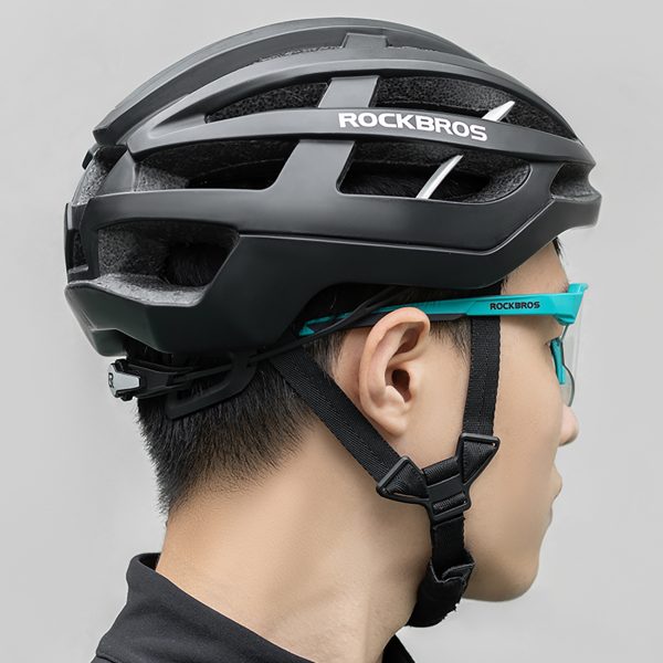 Polarizētas riteņbraukšanas brilles ar UV filtru un korektīvu ieliktni - pelēkas