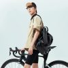 Velosipēda cepure ar vizieri ķiverei - dzeltena