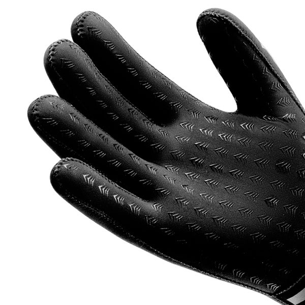 Pilnībā ūdensnecaurlaidīgi riteņbraukšanas cimdi L/XL izmērs - melni