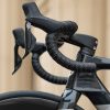 Perforēta silikona velosipēda stūres lente - oranža