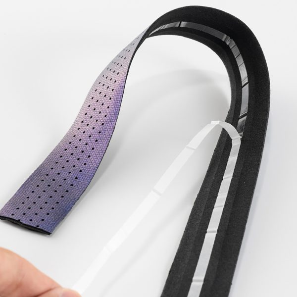 EVA putu velosipēda stūres lentes Power Pattern - balta
