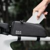 Uz rāmja stiprināma velosipēda soma 0,9 l - melna