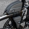 Trīsstūrveida velosipēda rāmja soma 0,8 l - brūna