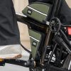Trīsstūrveida velosipēda rāmja soma 0,3 l - melna