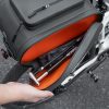 Ūdensizturīgs velosipēda bagāžnieka kaste 14l - pelēka
