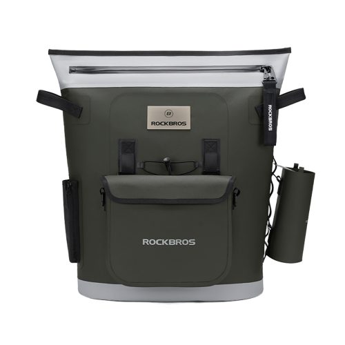 Termiski izolēta ergonomiska pārgājienu mugursoma 18l - zaļa
