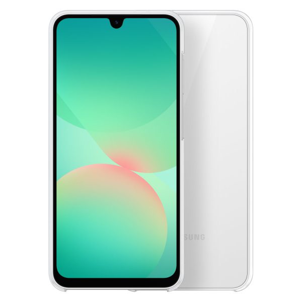 Samsung caurspīdīgs silikona maciņš priekš Samsung Galaxy A26 5G - caurspīdīgs