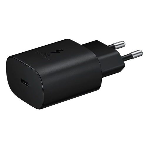 Samsung USB-C 25W ātrais sienas lādētājs - melns