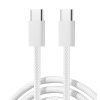 Ben sērijas USB-C 60W 1m kabelis - balts