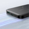 Induktīvā pārnēsājamā uzlādes ierīce 5000mAh USB-A USB-C 20W ar USB-C kabeli - melna