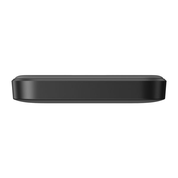 Induktīvā pārnēsājamā uzlādes ierīce 5000mAh USB-A USB-C 20W ar USB-C kabeli - melna