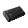 Powerbank 20000mAh USB-C USB-A 22.5W - melns