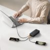 Powerbank 20000mAh USB-C USB-A 22.5W - melns