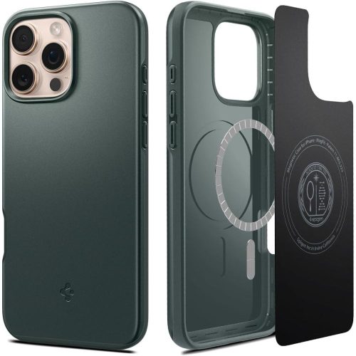 iPhone 16 Pro Max plāns MagSafe vāciņš — zaļš