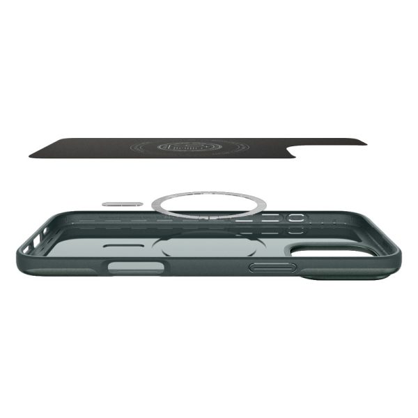 iPhone 16 Pro Max plāns MagSafe vāciņš — zaļš