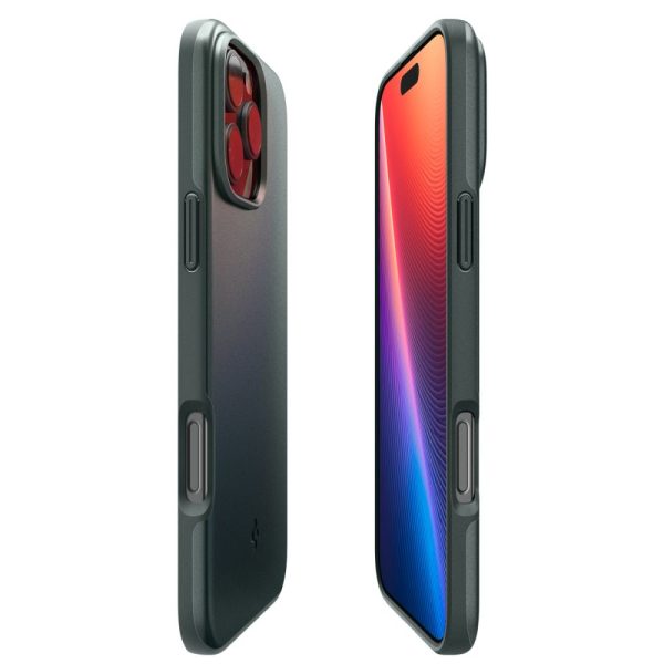 iPhone 16 Pro Max plāns MagSafe vāciņš — zaļš