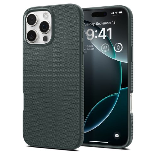 iPhone 16 Pro Max Liquid Air vāciņš - zaļš