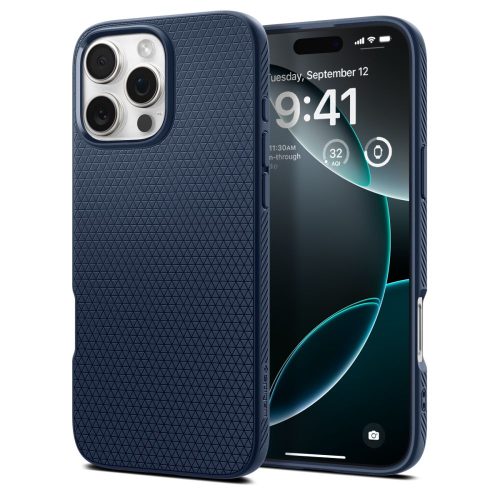 iPhone 16 Pro Max Liquid Air vāciņš - zils