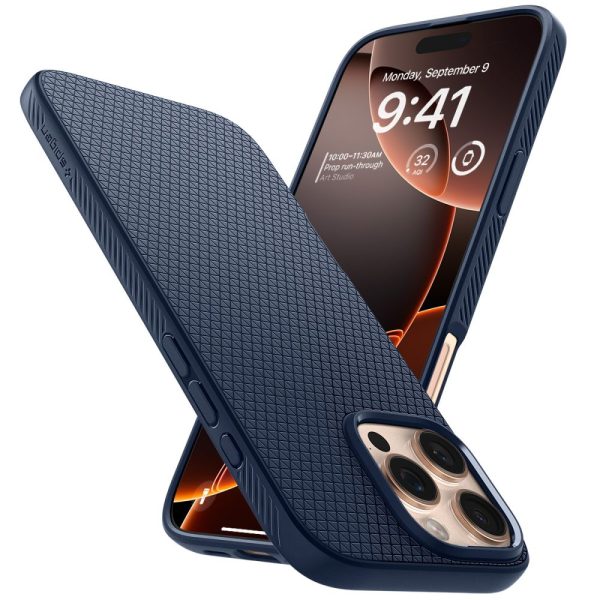 iPhone 16 Pro Max Liquid Air vāciņš - zils
