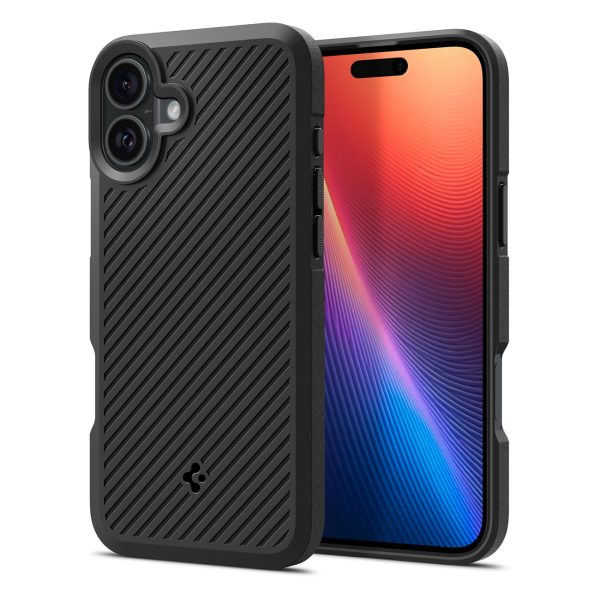iPhone 16 Plus Core Armor vāciņš - melns