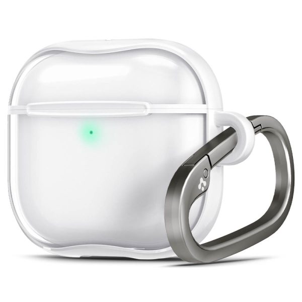 AirPods 4 Ultra Hybrid maciņš - balts