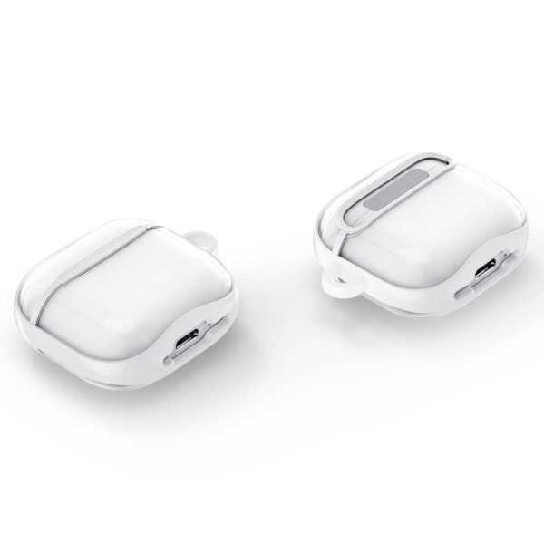 AirPods 4 Ultra Hybrid maciņš - balts