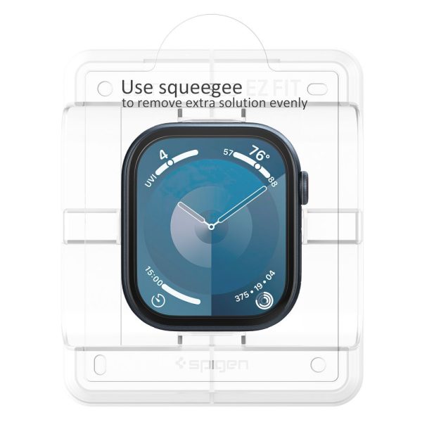 Hibrīda stikls Apple Watch 10 46 mm caurspīdīgs - 2 gab.