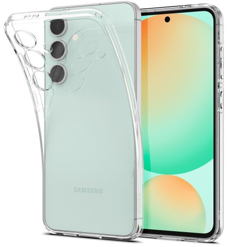 Samsung Galaxy S24 FE Crystal šķidro kristālu maciņš - caurspīdīgs