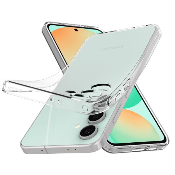 Samsung Galaxy S24 FE Crystal šķidro kristālu maciņš - caurspīdīgs