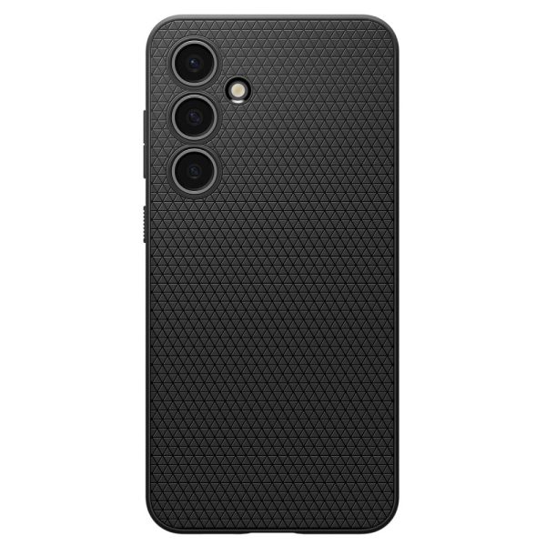 Samsung Galaxy S24 FE šķidrā gaisa maciņš - melns