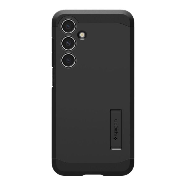 Vāciņš ar Samsung Galaxy S24 FE Tough Armor MagSafe aizsargapvalku - melns