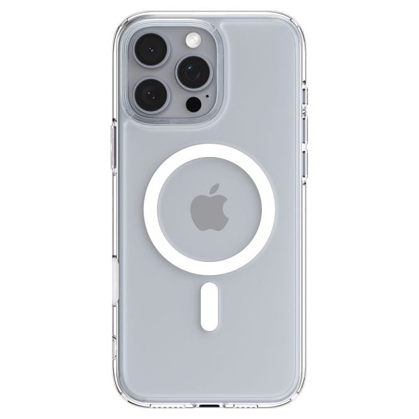 iPhone 16 Pro Max Ultra Hybrid T MagSafe vāciņš — balts