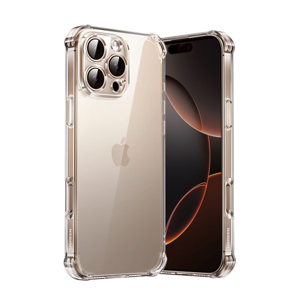 iPhone 16 Pro Max Bright Cushioned CA101 aizsargvāciņš - caurspīdīgs