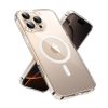 iPhone 16 Pro elegants, caurspīdīgs magnētiskais maciņš ar MagSafe tehnoloģiju — caurspīdīgs