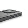 Samsung Galaxy S24 FE mirdzošs maciņš MagSafe aizsargvāciņš - melns ar mirdzumiem