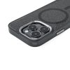 Samsung Galaxy S24 FE mirdzošs maciņš MagSafe aizsargvāciņš - melns ar mirdzumiem