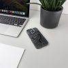 Samsung Galaxy S24 FE mirdzošs maciņš MagSafe aizsargvāciņš - melns ar mirdzumiem