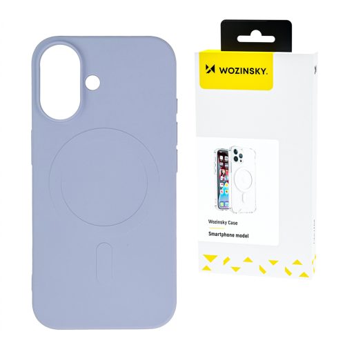 Samsung Galaxy S24 FE MagSafe šķidrā silikona maciņš - violets