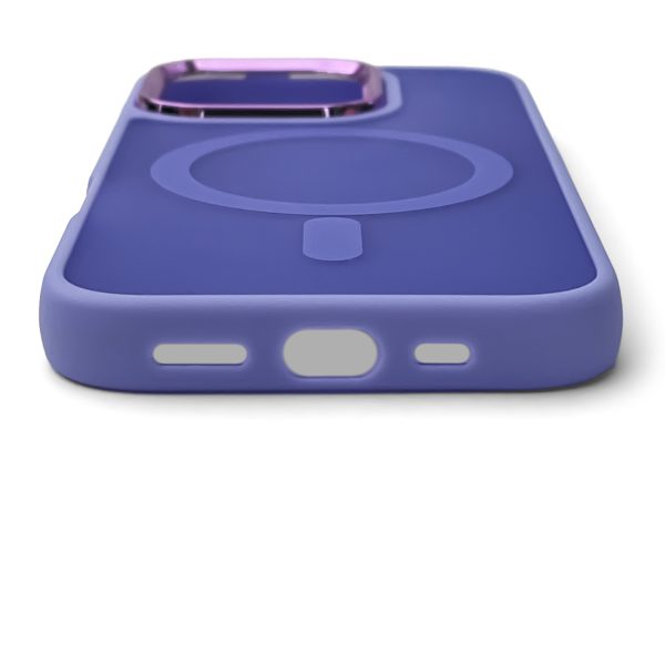 Samsung Galaxy S24 FE modes maciņš ar MagSafe tehnoloģiju - violets