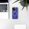 Samsung Galaxy S24 FE modes maciņš ar MagSafe tehnoloģiju - violets