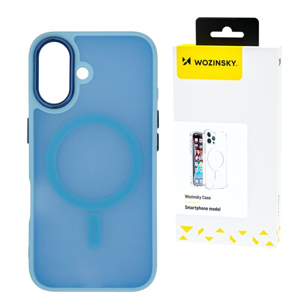 Etui na Samsung Galaxy S24 FE Fashion Case z MagSafe - niebieskie