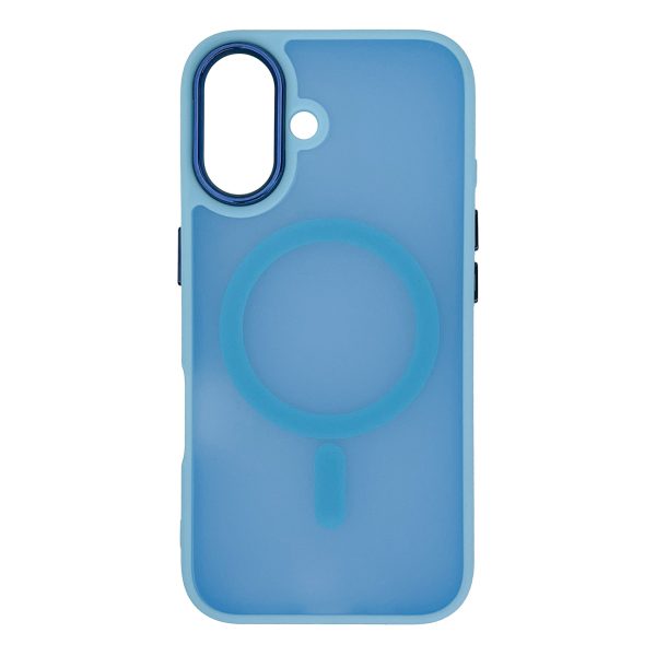 Etui na Samsung Galaxy S24 FE Fashion Case z MagSafe - niebieskie